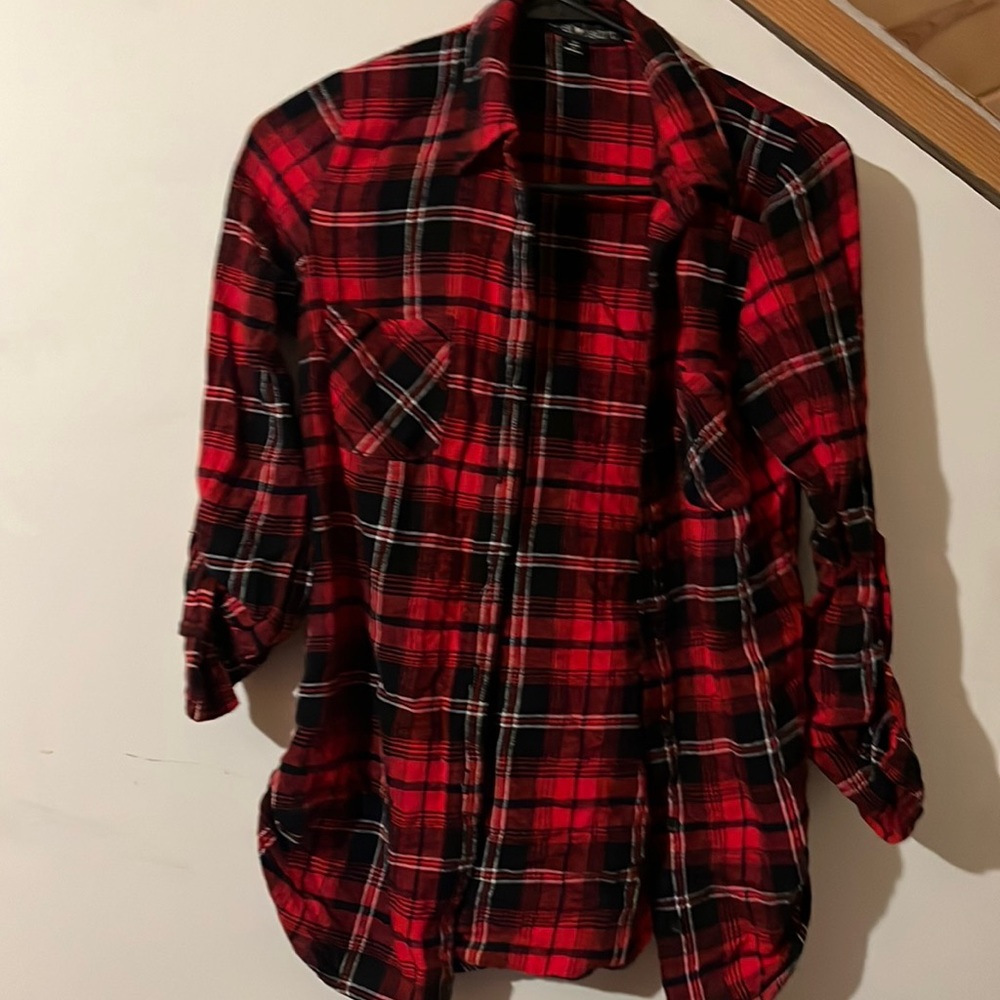 Red Flannel From Derek Heart